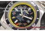 BREITLING SUPEROCEAN SS/SS  BLACK/ YELLOW. A2813