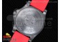 Avenger GMT PVD GF 1:1 Best Edition Carbon Fiber Dial On Red Rubber Strap A2836