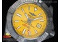 Avenger II Seawolf PVD GF 1:1 Best Edition Yellow Dial On Black Nylon Strap A2824