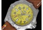 Avenger Seawolf V2 SS Yellow Dial on Brown Leather Strap Swiss 2836-2