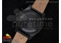 Bentley Barnato Chrono PVD Black Dial on Black Leather Strap A7750