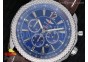 Bentley Barnato Chrono SS Blue Dial on Brown Leather Strap A7750