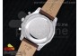 Bentley Barnato Chrono SS White Dial on Brown Leather Strap A7750