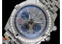 Chronomat B01 GMT SS Graphite Dial Diamond Bezel on Bracelet