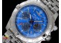 Chronomat B01 GMT SS Blue Dial Black Subdials on Bracelet A7750