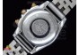Chronomat B01 V1 SS/RG Amber Dial Roman Markers on Bracelet A7750