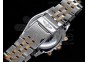 Chronomat B01 SS/RG Diamond Bezel Black Stick Dial on Bracelet A7750