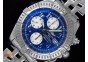 Chronomat Evolution SS Blue Numeral Dial on Bracelet A7750