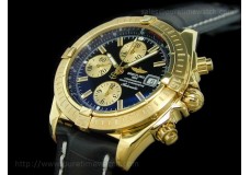 Chronomat Evolution Ultimate Edition Black Dial Full Gold