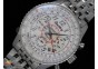 Montbrillant 01 Chronograph Limited Edition SS White Numeral Dial on SS Bracelet