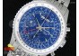 Datora Montbrillant Chrono SS JF 1:1 Best Edition Blue Dial on SS Bracelet A7751