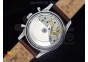 Navitimer Fighters Special Edition SS White Dial on Brown Leather Strap A7750