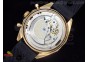 Chronomatic 49 RG White Dial on OR Rubber Strap A7750