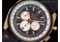 Chronomatic 49 RG Brown Dial on OR Rubber Strap A7750